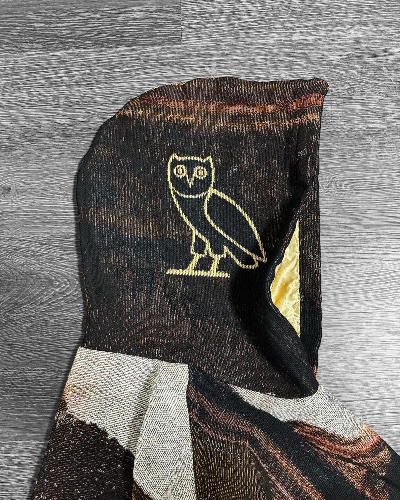 TAKE CARE WOVEN HOODIE