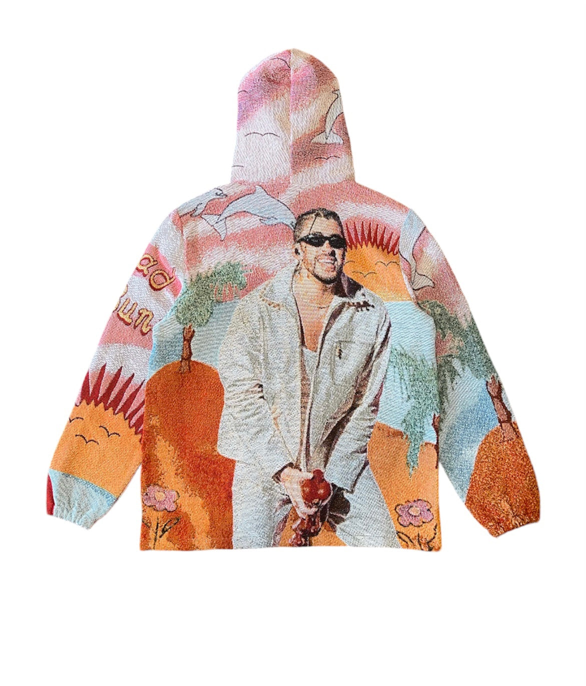 BAD BUNNY WOVEN HOODIE