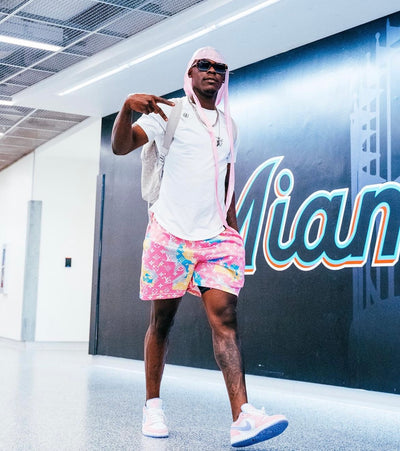 COTTON CANDY MESH SHORTS