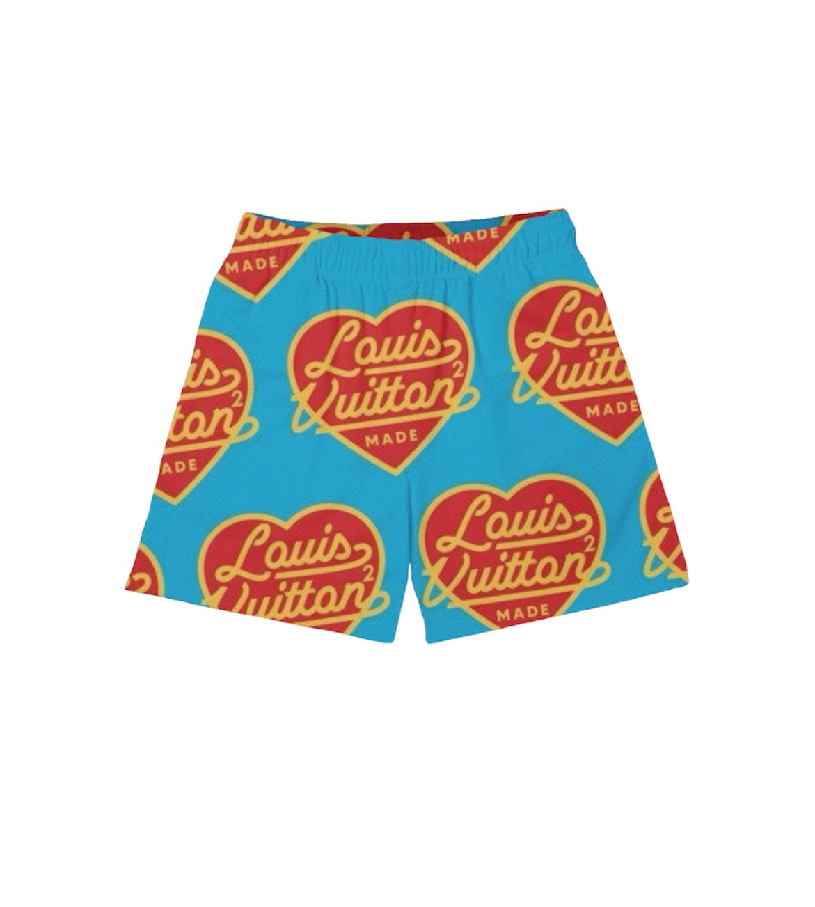 HEART MESH SHORTS