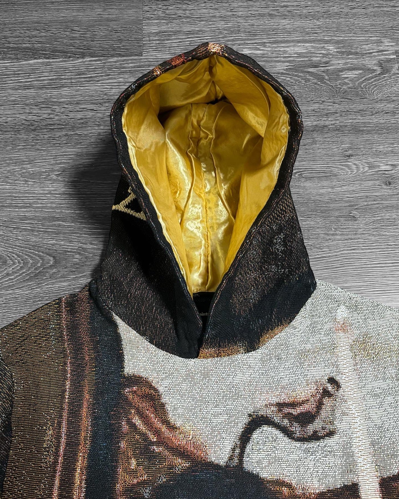 TAKE CARE WOVEN HOODIE