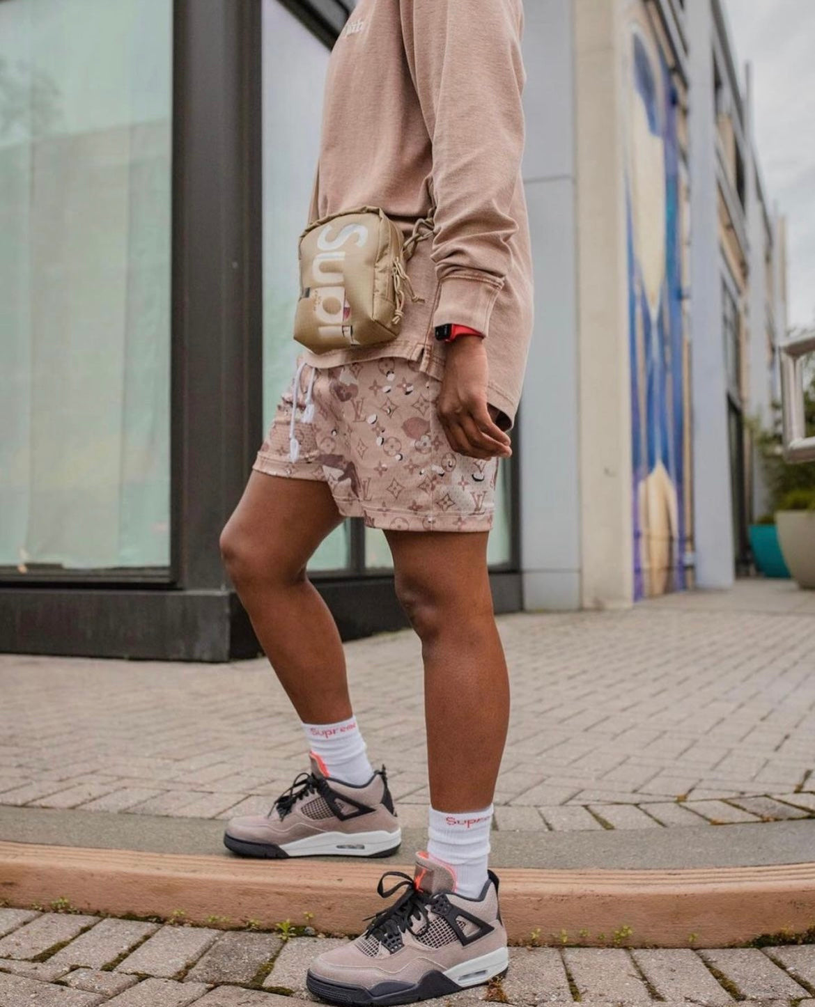 DESERT CAMO MESH SHORTS