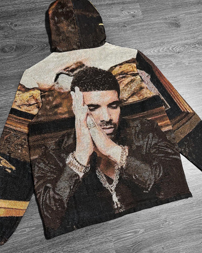 TAKE CARE WOVEN HOODIE