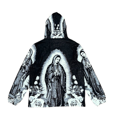 MARY WOVEN HOODIE