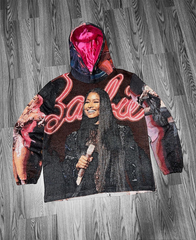 NICKI WOVEN HOODIE