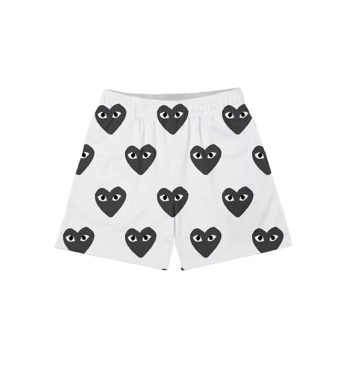 HEARTS MESH SHORTS