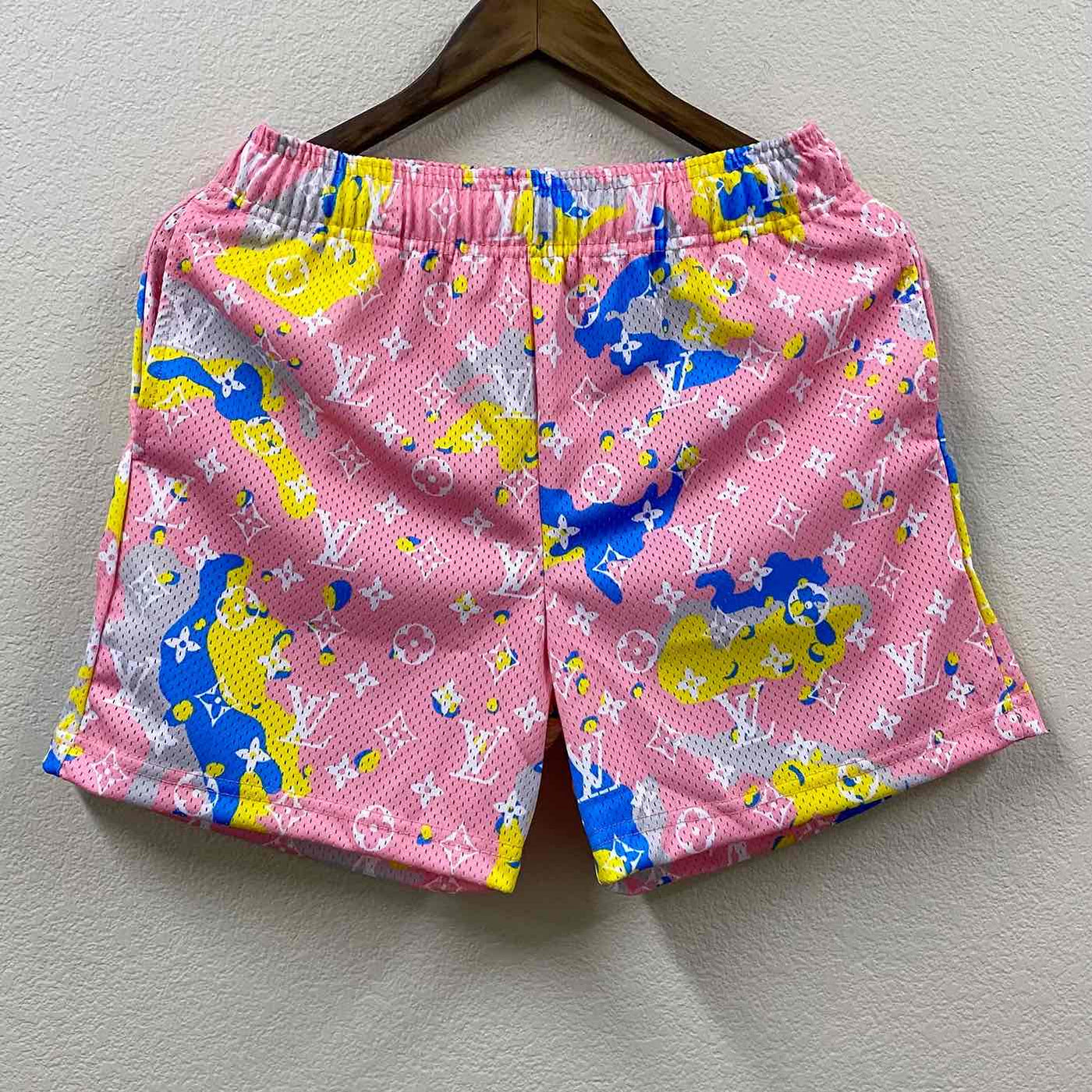 COTTON CANDY MESH SHORTS