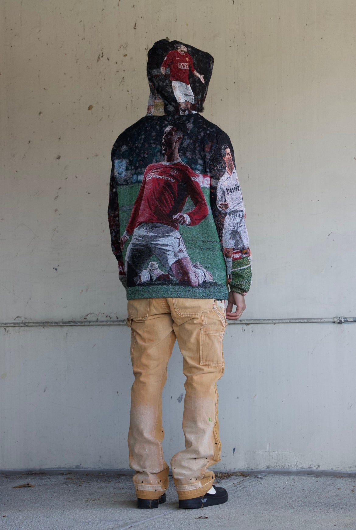RONALDO WOVEN HOODIE