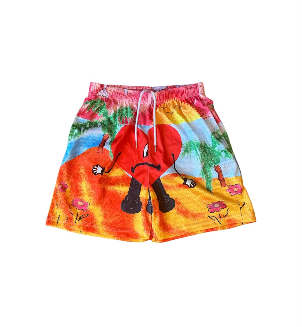 BAD BUNNY MESH SHORTS