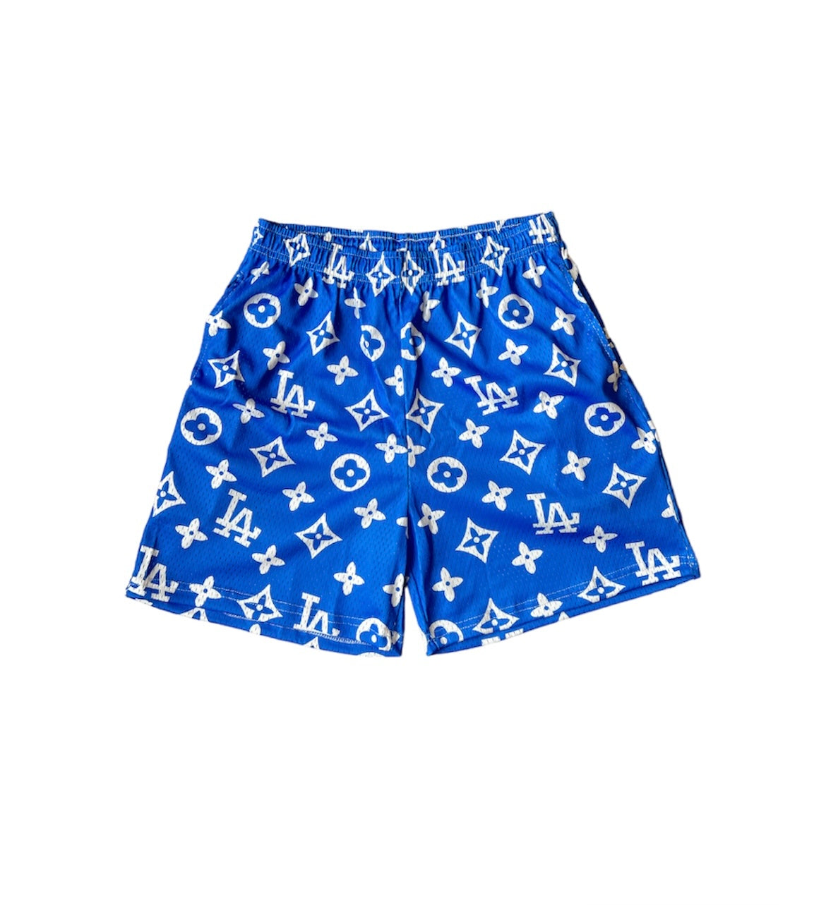 BLUE LA MESH SHORTS