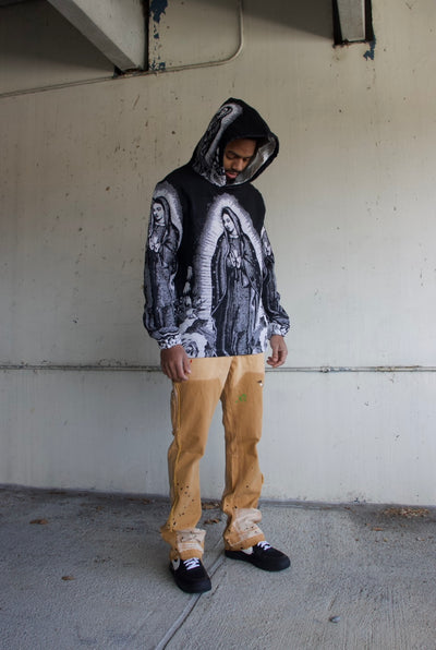 MARY WOVEN HOODIE