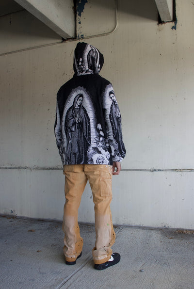 MARY WOVEN HOODIE