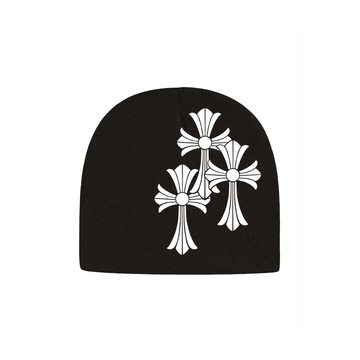 WHITE CROSS BEANIE