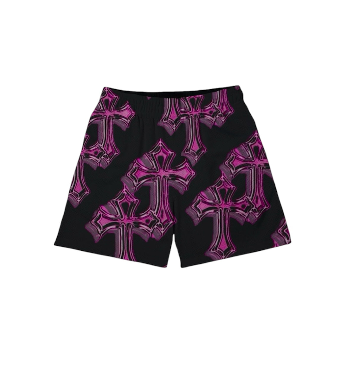 NEON CROSS MESH SHORTS