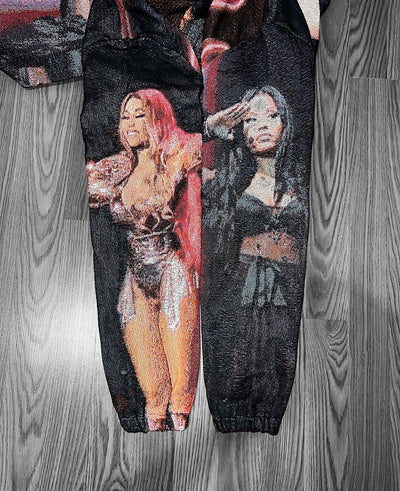 NICKI WOVEN HOODIE