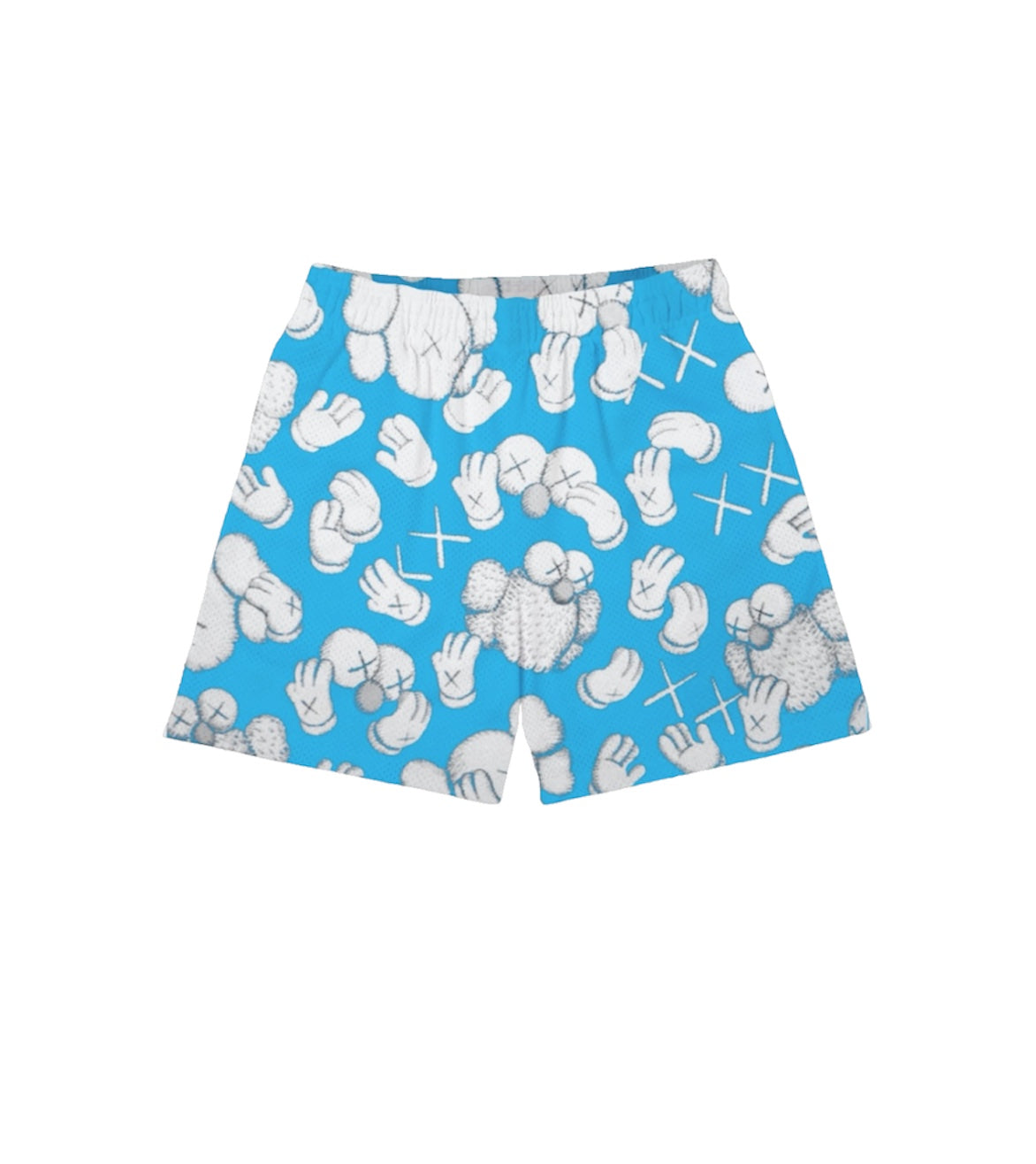 BLUE “XX” MESH SHORTS