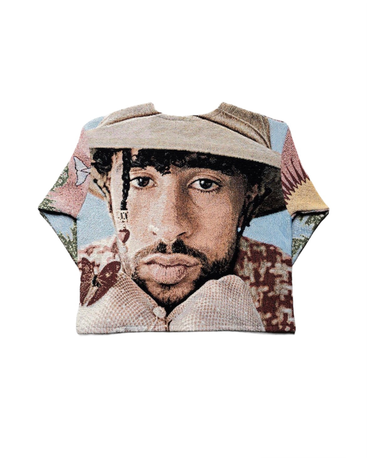 BAD BUNNY WOVEN CREWNECK