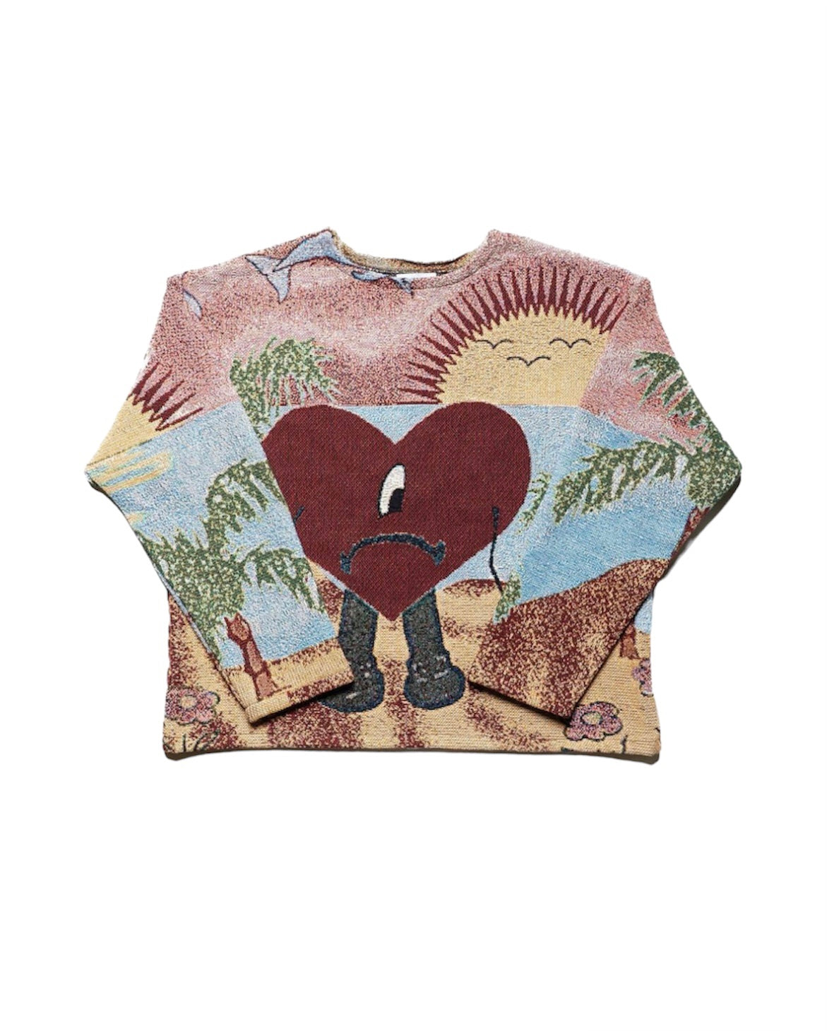 BAD BUNNY WOVEN CREWNECK