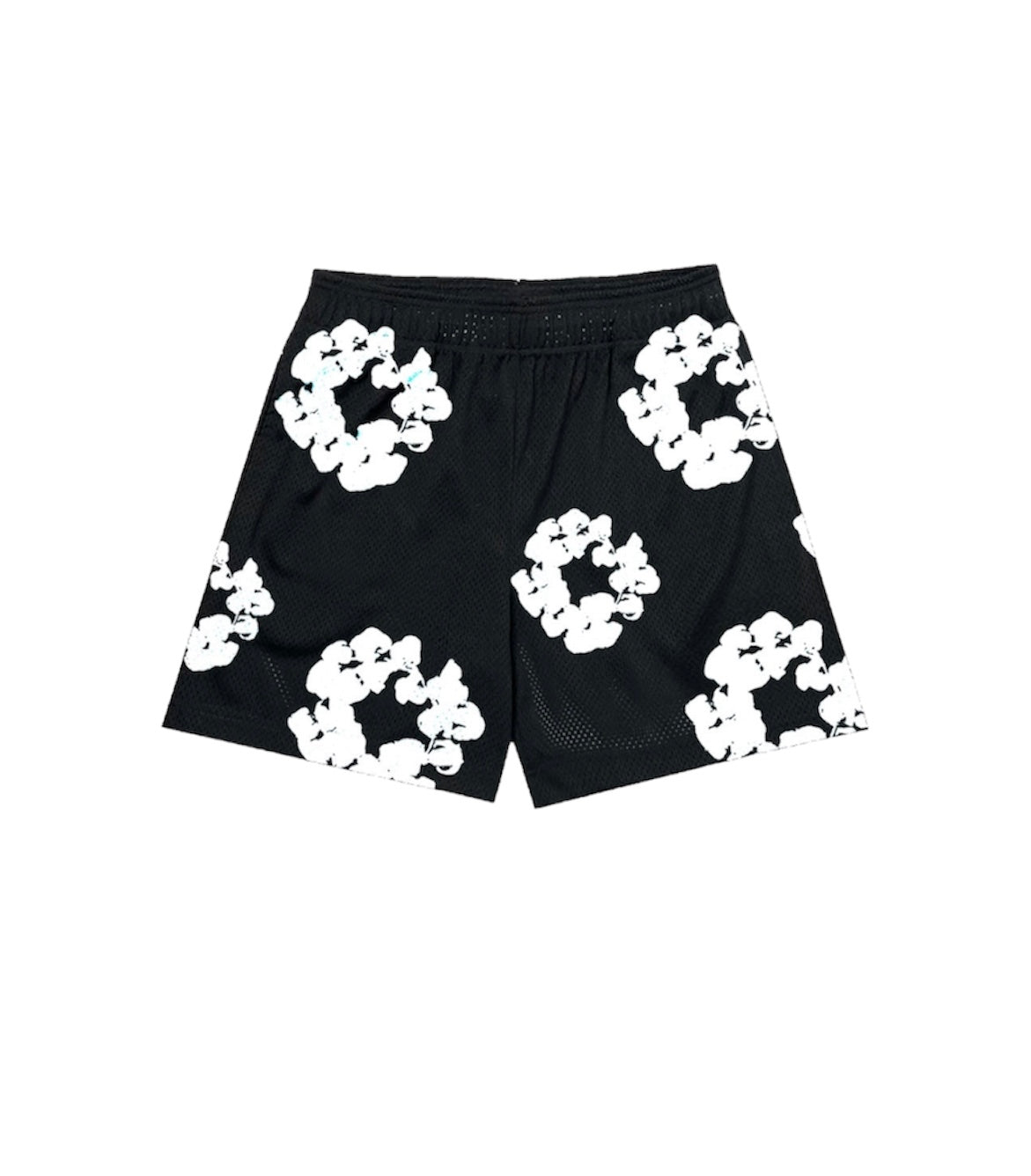 WREATH PRINT MESH SHORTS