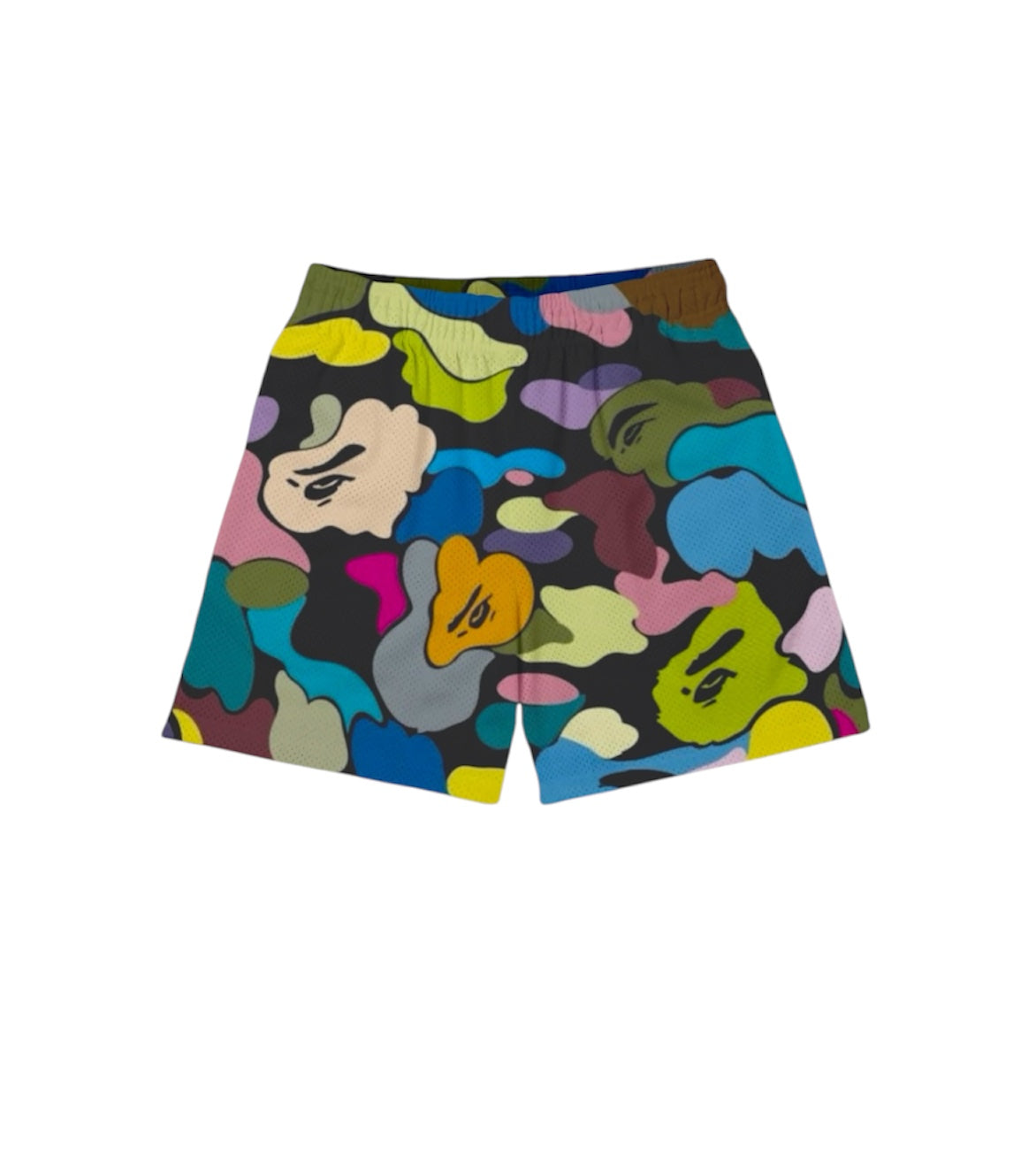 MULTI CAMO MESH SHORTS